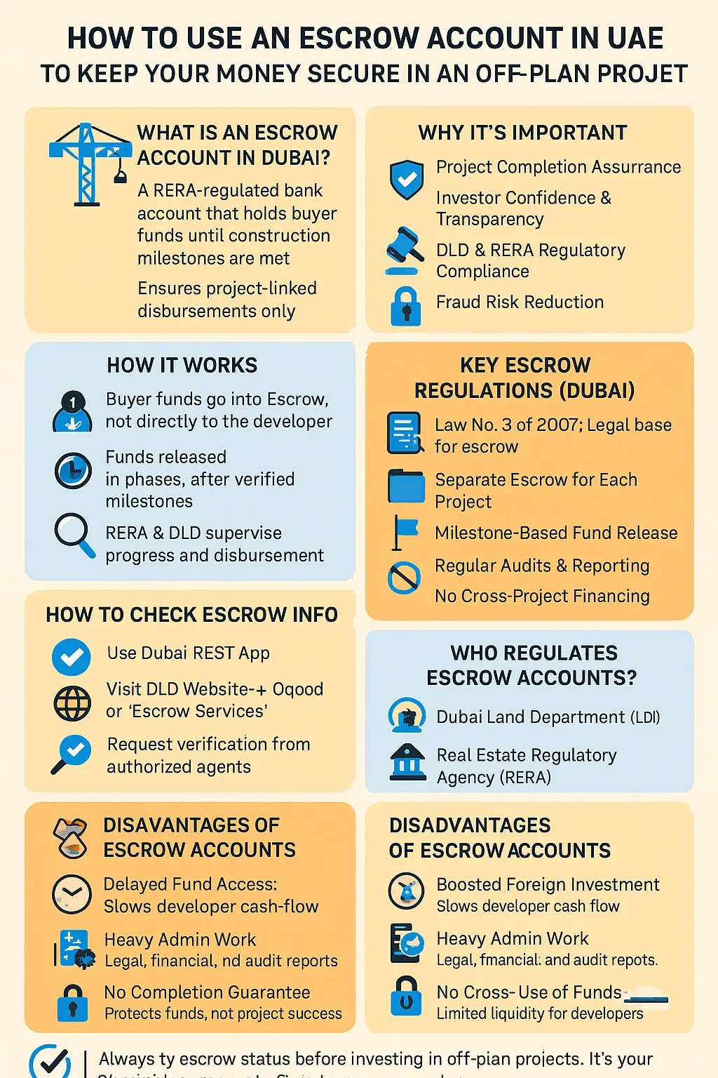 escrow account in UAE