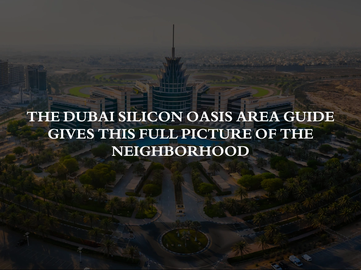 Silicon Oasis Area Guide